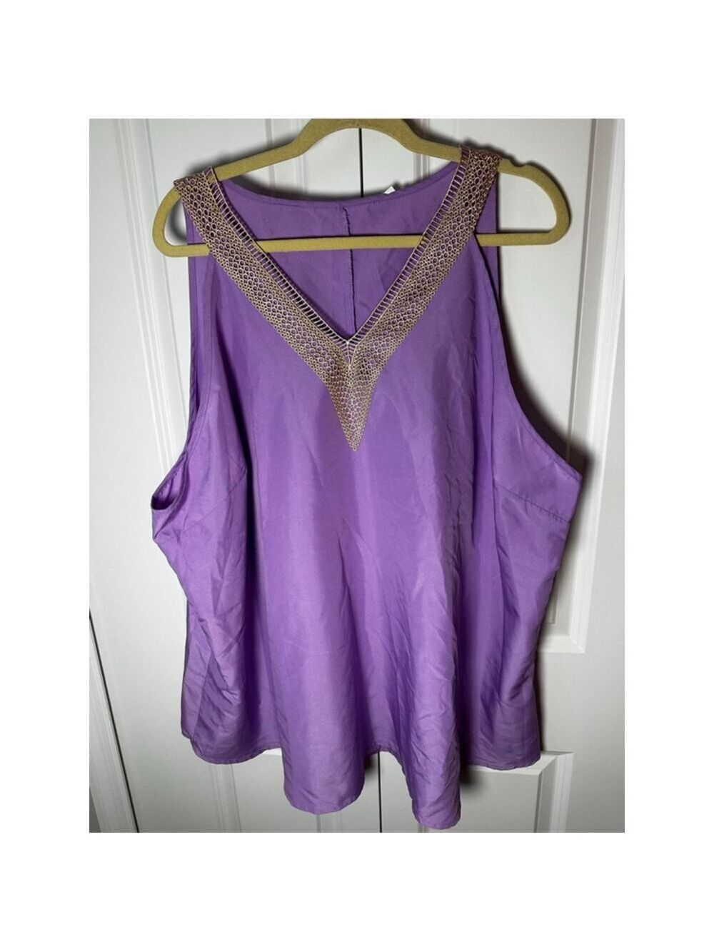 Purple Gold Tank Top 5X